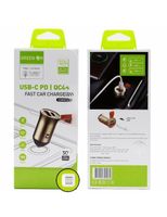 USB-C To USB-C Fast Car Charger 30w