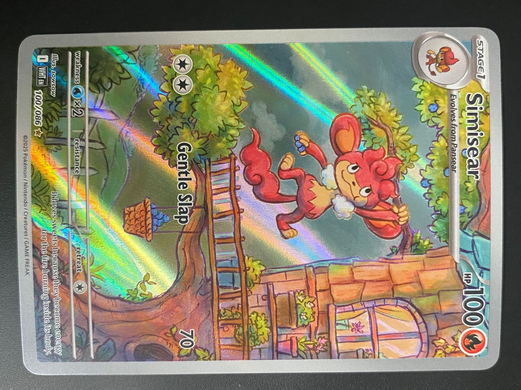 Pokémon Sammelbilder & Trading cards: Simisear (100/086) - Wild Force - NM+ - EN – Neu (gemäss Beschreibung) aus Yverdon-les-Bains von Prismea