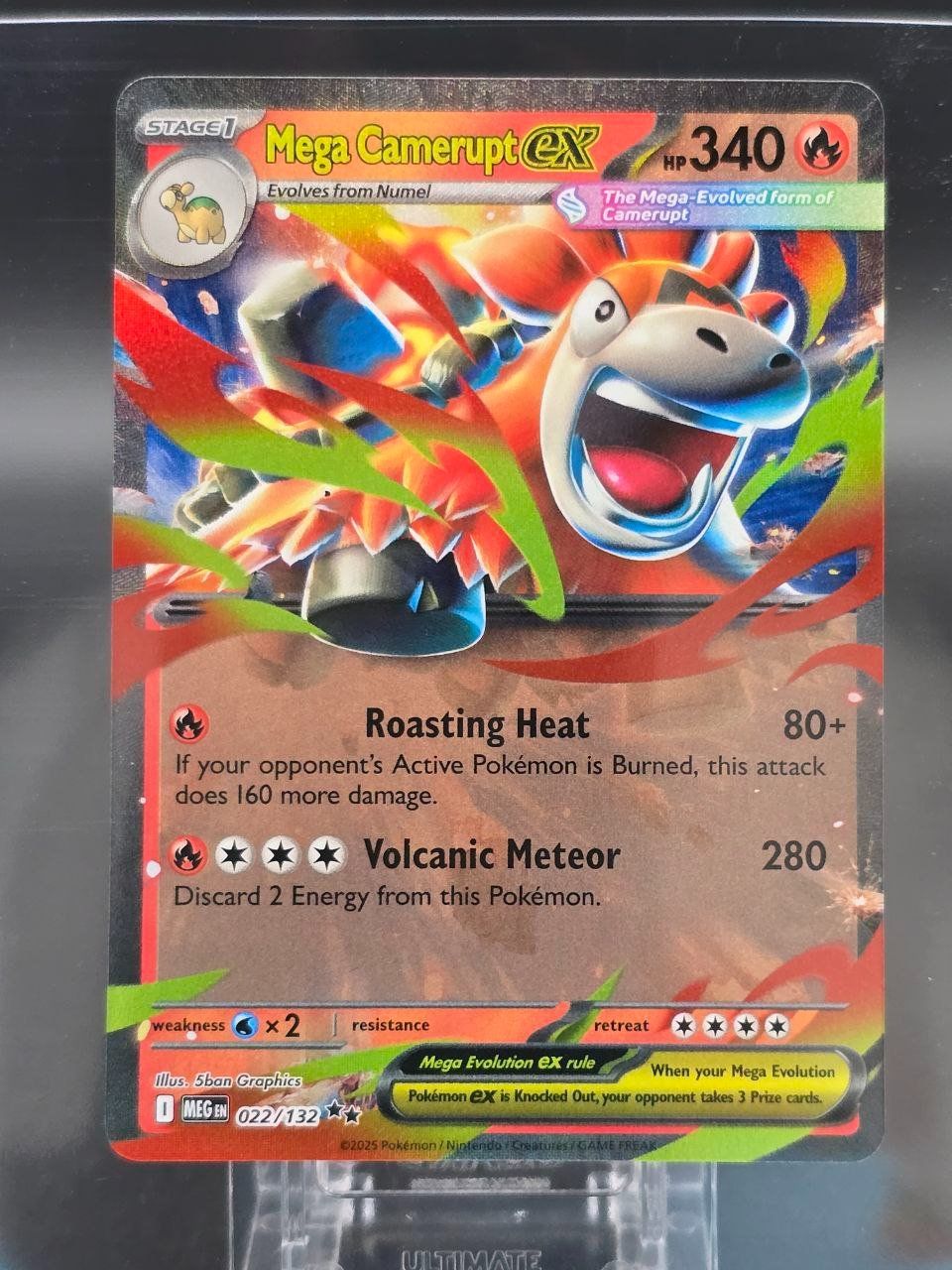 Pokémon Carte collezionabili: Mega Camerupt ex #22 Mega Evolution MEG NM / 🇬🇧 – Usato da COINTRIN venduto da sanctuary-collectors