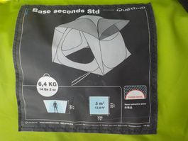 Wurfzelt mit Stehhöhe Quechua Base Seconds