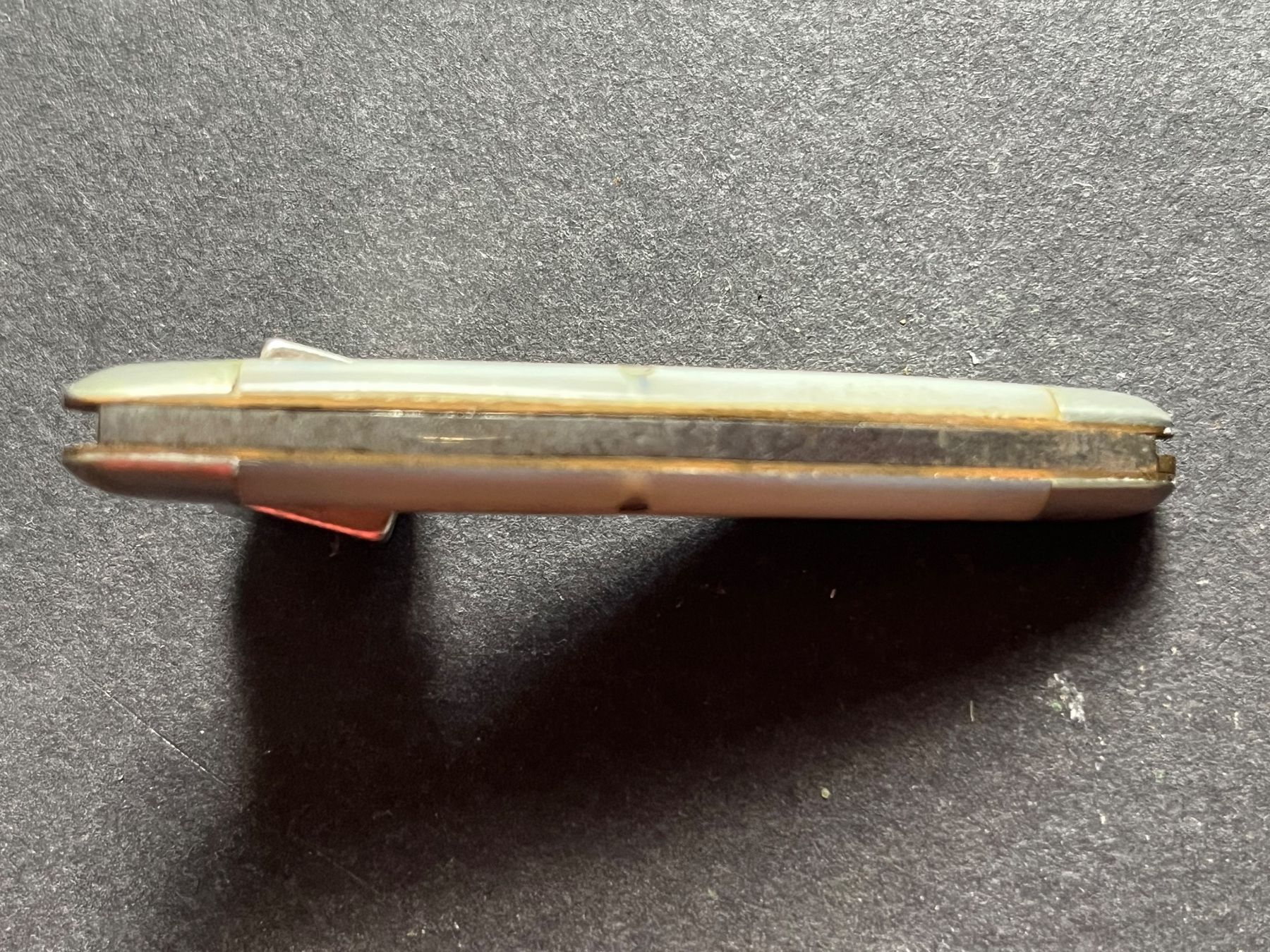 Coltelli tascabile: Antikes Perlmutt-Sackmesser 62 mm – Usato da Zürich venduto da FV.vintage 6