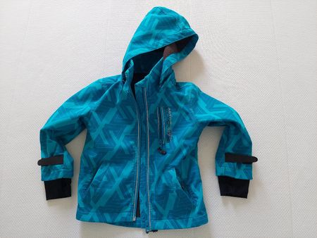 Softshell Jacke blau Gr. 92/98 von S. Oliver