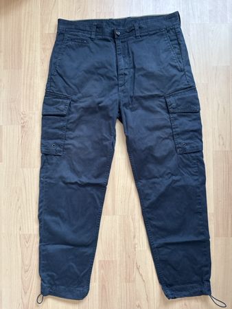 Diesel Cargo Hose schwarz Baumwolle