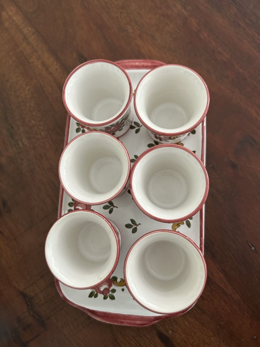 Geschirrsets: Antikes Tässchen-Set mit Tablett – Gebraucht aus Winterthur von Sunshineandrain 3