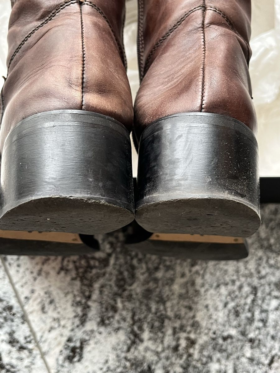 Navyboot Damenschuhe: Stiefeln von Navy Boot, braun – Gebraucht aus Chur von Moca17 4