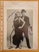 Marc Lawrence / Britt Ekland, Original Autogramme
