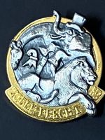 ZOOLOGISCHER GARTEN BASEL - ZOLLI - FEST 1985 GOLDPLAKETTE
