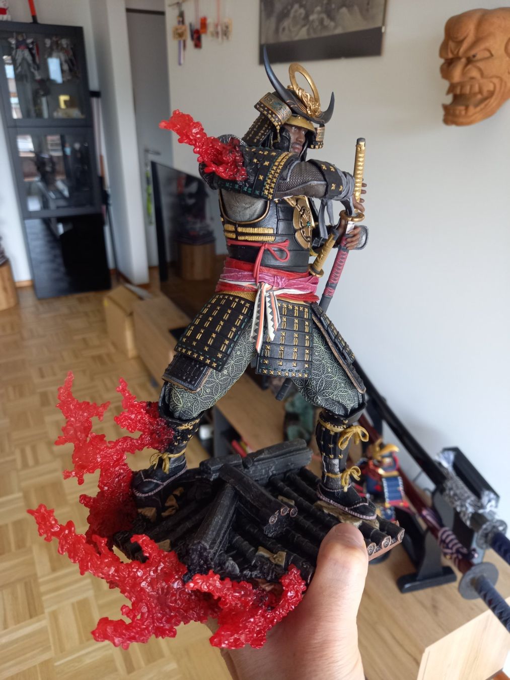 Creed Statuette: Assassin's Creed Shadows - Yasuke 1/8 LED Figur - 28cm – Nuovo e nell'imballaggio originale da Caslano venduto da mecha_gundam 3