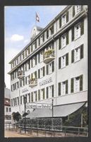 Olten Hotel Merkur Eingang zum Bahnhof