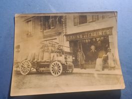 CAMION  BALLABEY  NYON  FOTO  ORIGINAL  ANTIQUE 1906