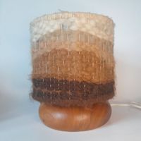 Handgefertigte Vintage Tischlampe Boho – Unikat