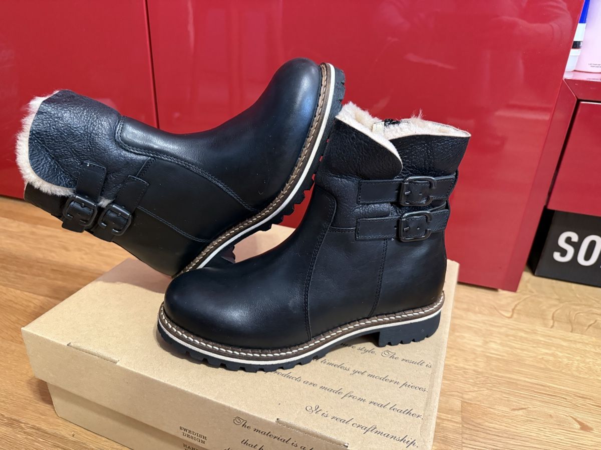 Chaussures femmes: Shepherd Lederschuhe mit Lammfell, Gr 38 Neu – Neuf avec emballage d'origine à Reinach AG par innamac 2