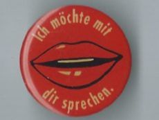 Placchette & Badge: "Ich möchte mit dir sprechen" Pin – Usato da Zürich venduto da t24_de