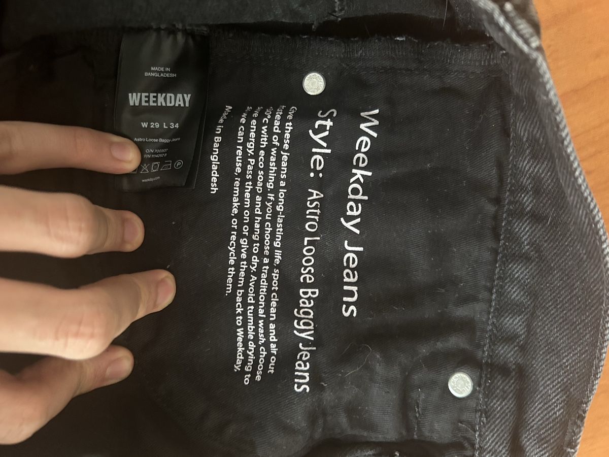 Weekday Jeans: Weekday Baggy Jeans – Neu (gemäss Beschreibung) aus Zollikerberg von sel_99lq 3