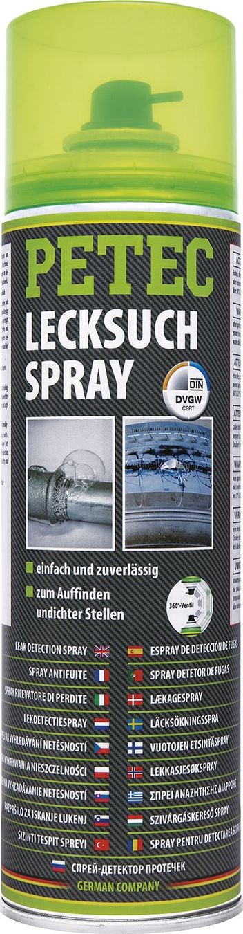 Tutti gli attrezzi: PETEC, 70750 Lecksuchspray 500ml – Nuovo e nell'imballaggio originale da Flawil venduto da SELMANAUTOTEILE