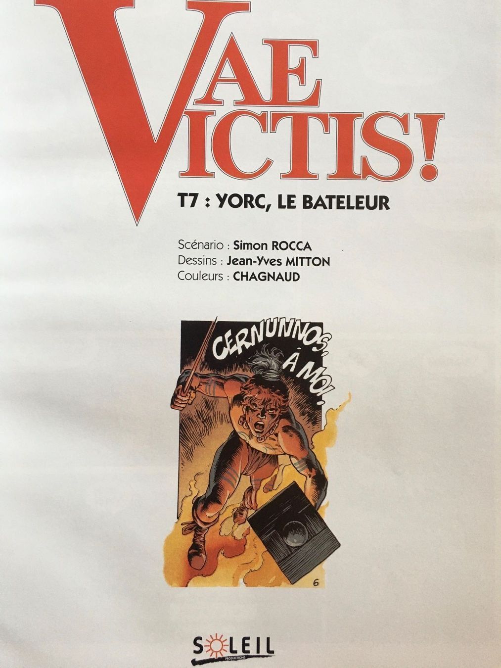 Fumetti: Vae Victis - York, le batteleur – Usato da Commugny venduto da Alexnicolas11 2