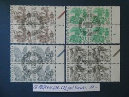 CH 1982/84 Nr. 676-679 gest. Viererblöcke