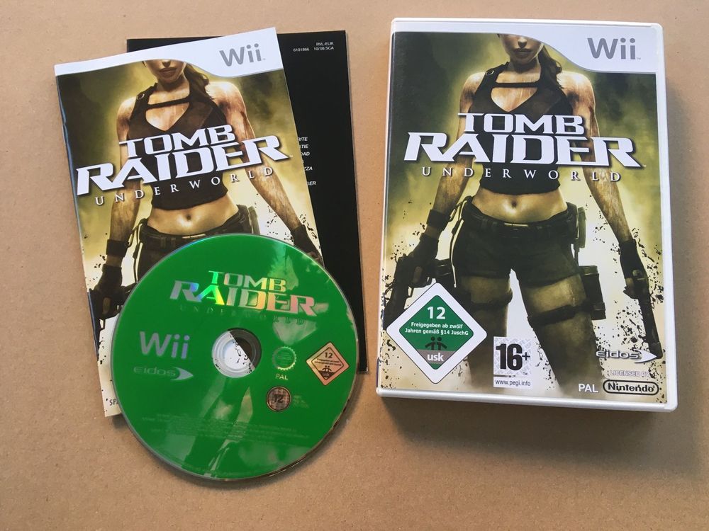 TOMB RAIDER UNDERWORLD für Nintendo Wii Kaufen auf Ricardo