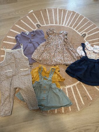Sommer Kleiderpaket - Mädchen - 71 und 74 - Vertbaudet Zara