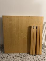 Holztisch / Küchentisch ausklappbar 110*110