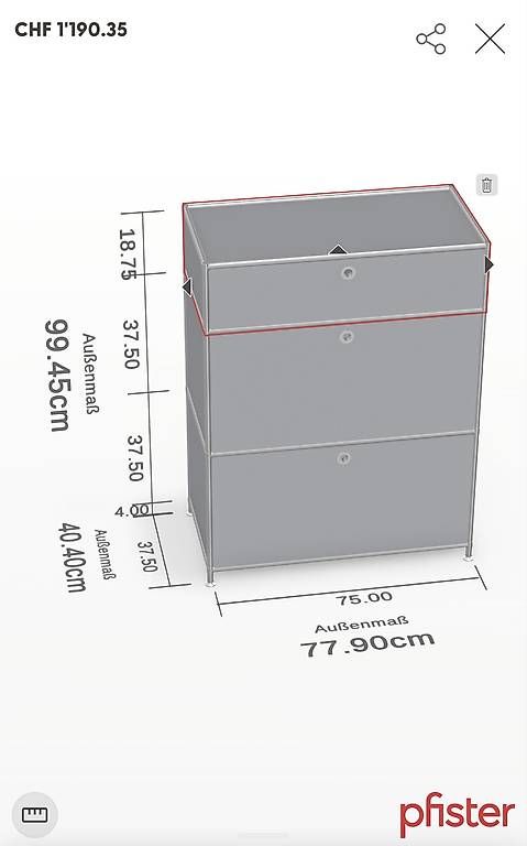Pfister Banconi: QUADRO CONTAINER MIT ROLLEN & HIGHBOARD KORPUS – Usato da Lengnau BE venduto da Lupre_84 2