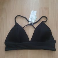 Only Swimwear Triangel Bikini Top, Schwarz, XS, Neu!