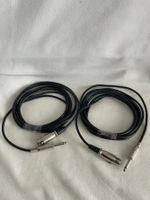 2er Set Mikrofonkabel XLR Female -Klinke Male Mono A 114