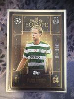 Topps Kings of Europe Morten Hjulmand Karte neu