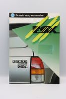 VW Polo Fox 1988 Prospekt
