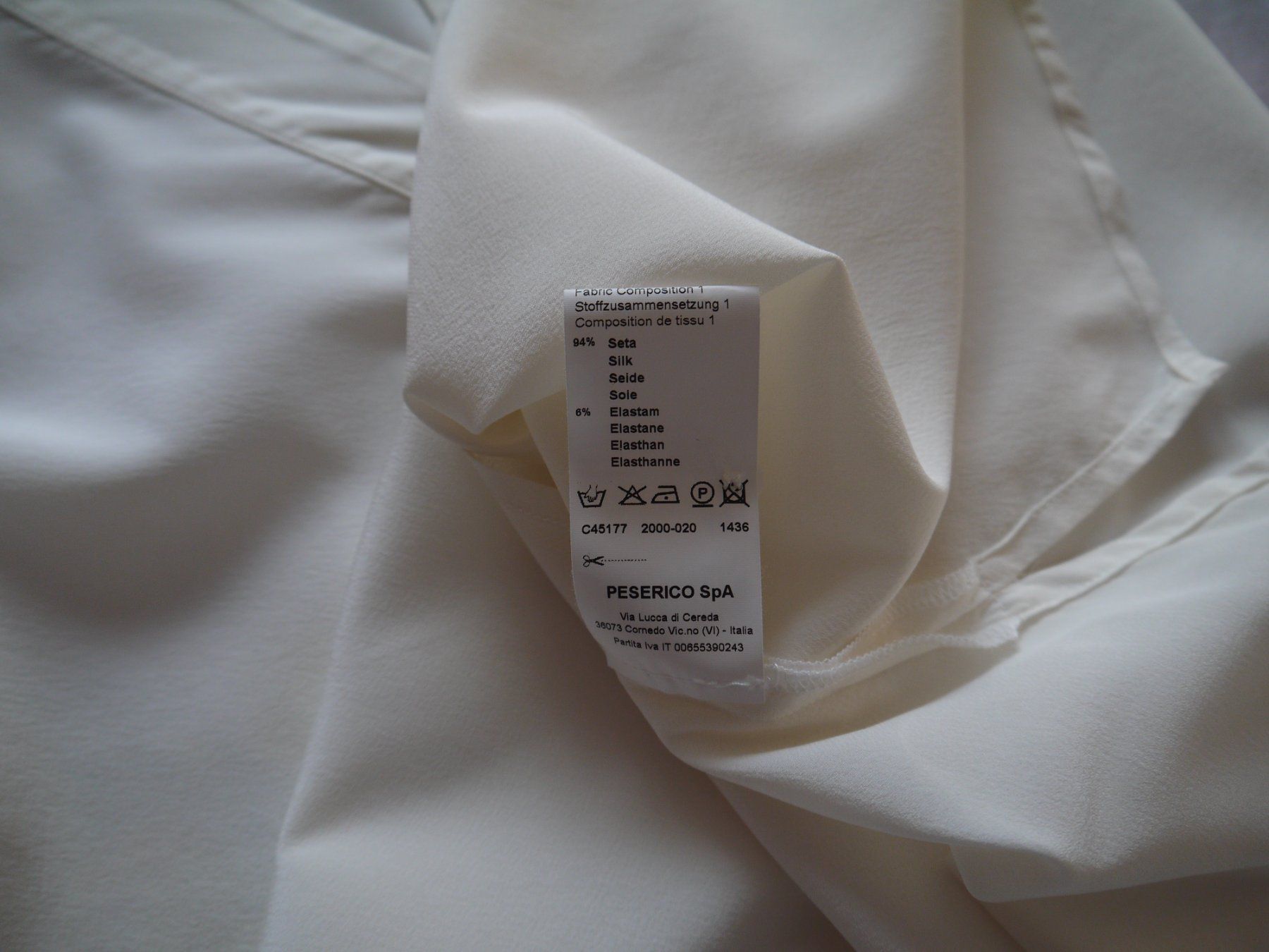 Peserico Blusen: PESERICO Bluse aus Seide – Gebraucht aus Hagendorn von Blaf 4
