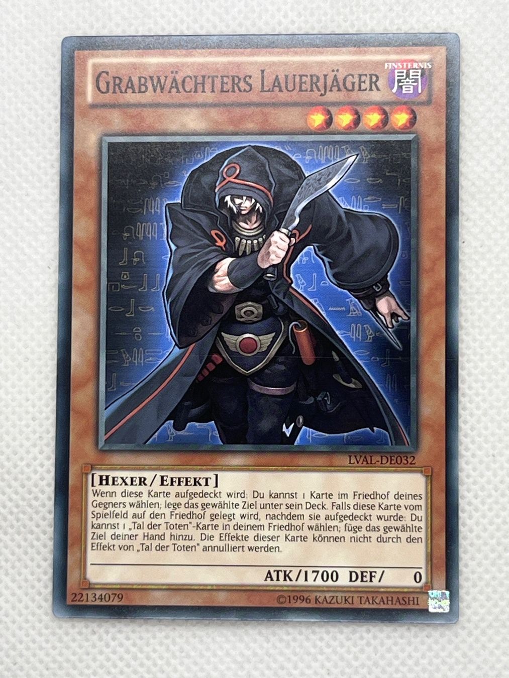 Yugioh Sammelbilder & Trading cards: Yu-Gi-Oh! LVAL-DE032 Grabwächters Lauerjäger – Gebraucht aus Hinterkappelen von Kim1992 1