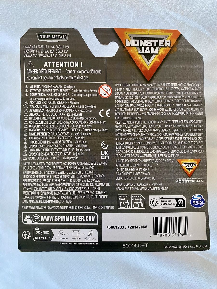 Giocattoli: Monster Jam Calavera, Series 7 – Nuovo e nell'imballaggio originale da Oberembrach venduto da theZaz 1