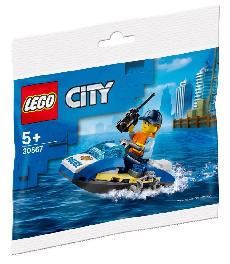 Lego Kit di costruzioni: LEGO City Set 30567 Polizeiwassermotorrad – Nuovo e nell'imballaggio originale da St.Gallen venduto da Punktchen01