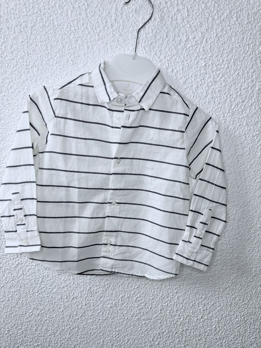 Jacadi Camicie, T-shirt & Polo: Chemise Jacadi rayée blanche/bleue, taille 3 ans! – Nuovo (secondo la descrizione) da BIEL/BIENNE venduto da nin_t8mg 1