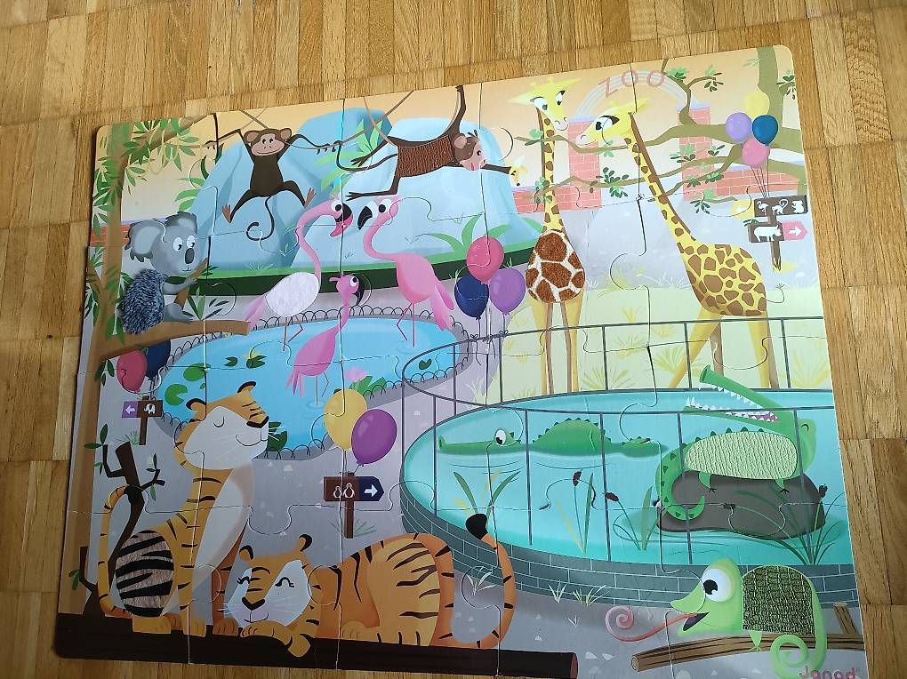 Janod Puzzle: Puzzle Zoo mit grossen Teilen – Usato da Brienz BE venduto da fan_13 1