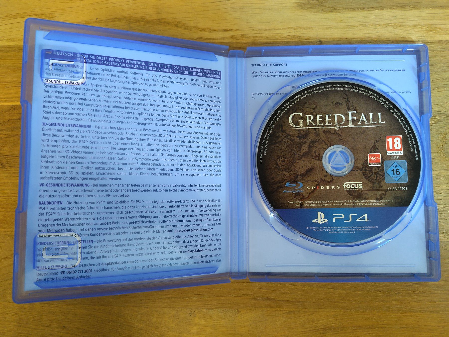 Sony Jeux: GreedFall (Playstation 4 / PS4) – D'occasion à Kloten par SuperRetroPixels 2
