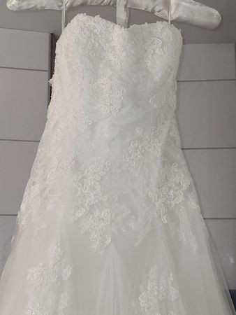 Hochzeitskleid Creme