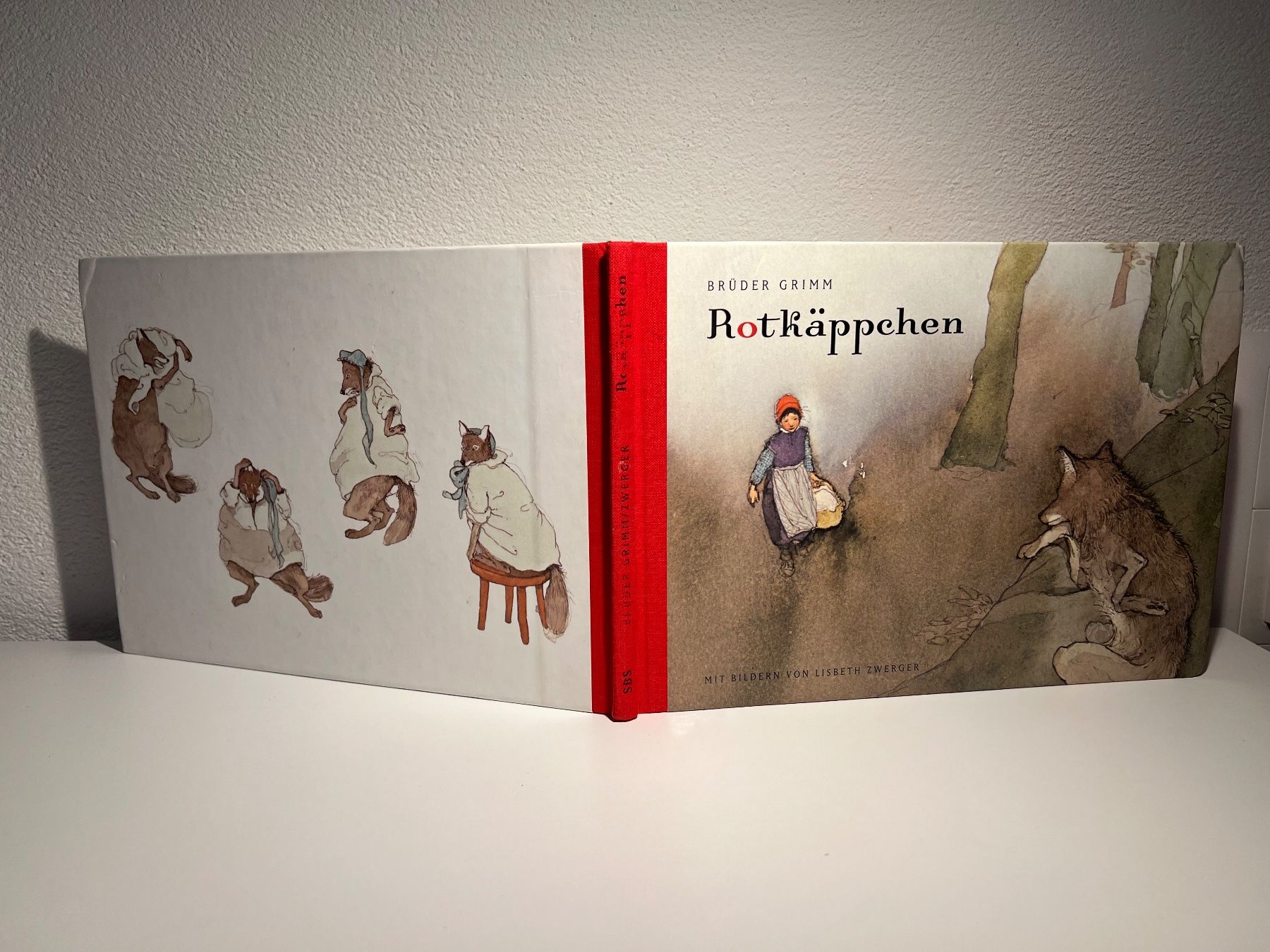 Bücher: 📖 Rotkäppchen Brüder Grimm – SBS Märchenbuch – Gebraucht aus Vaduz von  2