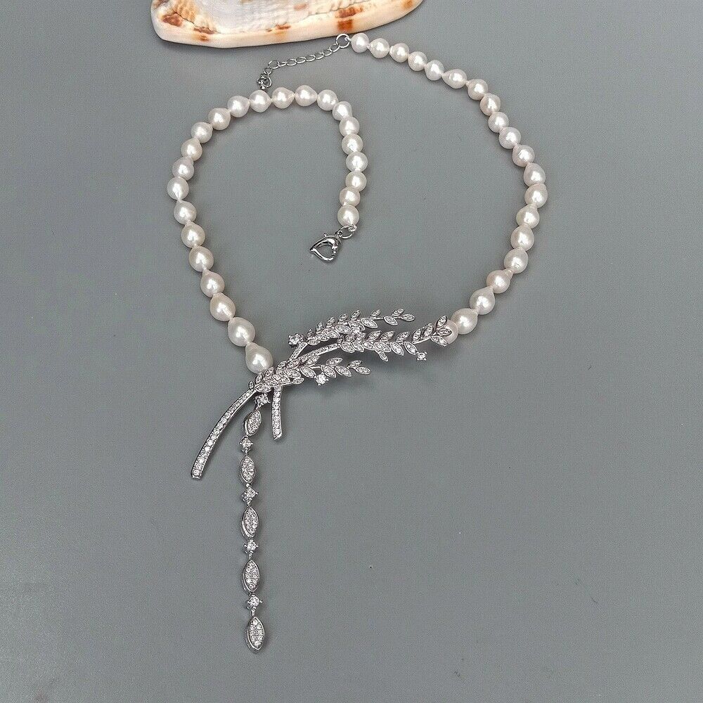 Catenine: SALE Mina Perlen Kette Echt Collier Perle Véritable Coeur – Nuovo (secondo la descrizione) da Prilly venduto da ilyria73 6