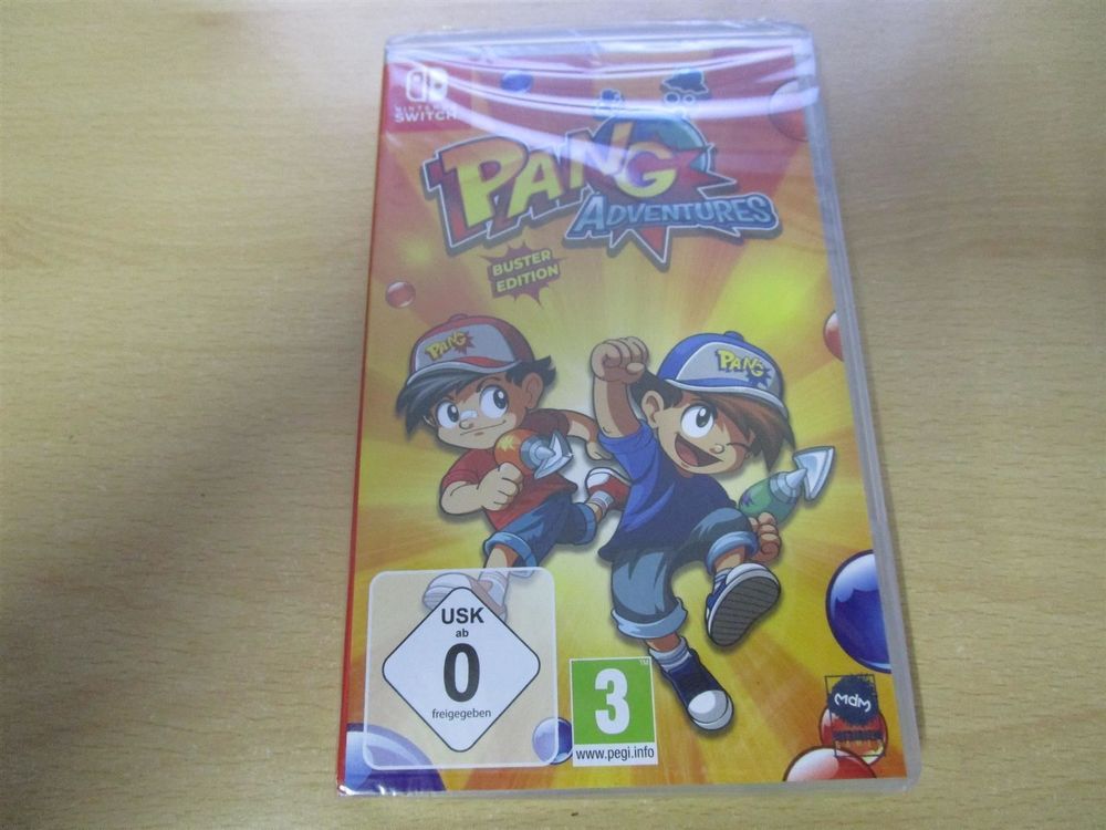 Pang Adventures Buster Edition Sur Nintendo Switch - Neuf Sous Blister - Multilingue