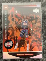 NBA Hakeem Olajuwon Superstars of the Court Card