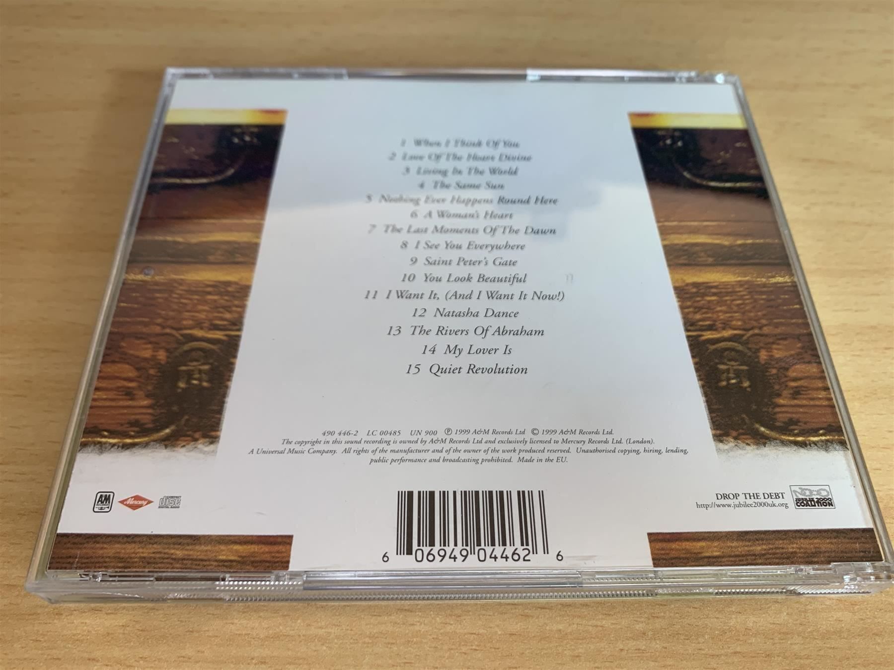 CD: Chris De Burgh – Quiet Revolution – Usato da Rikon im Tösstal venduto da Alpenmutz 1