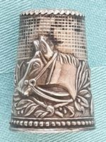 Fingerhut Pferd Silber