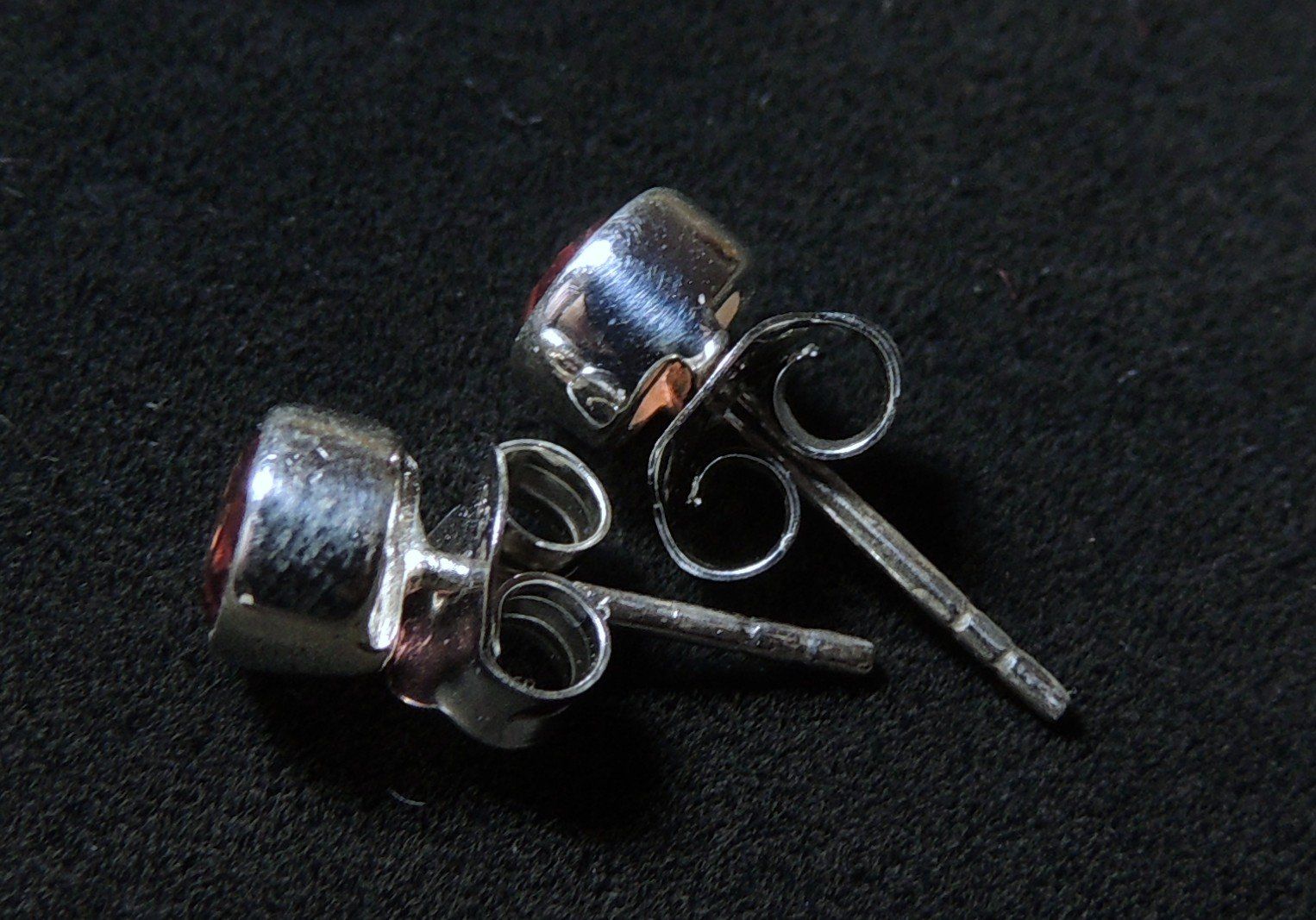 Orecchini pendenti & Orecchini a lobo: Granat Silber 925 Ohrstecker – Nuovo e nell'imballaggio originale da Waldenburg venduto da schaller707 3