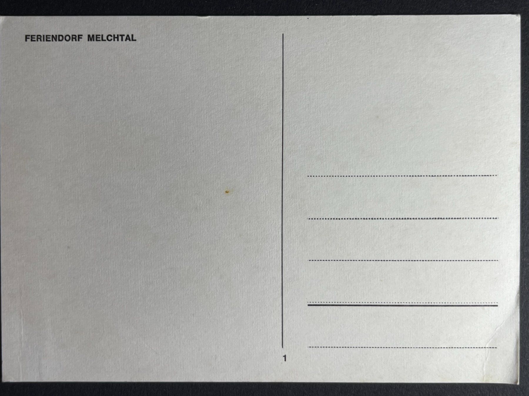 Cartoline postali: Feriendorf Melchtal – Usato da Steg VS venduto da _vinci_ 1