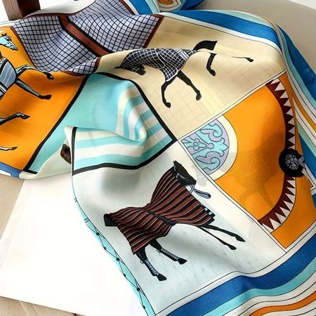 SALE ‼️ Hübsche Foulard NEU Pferdemotiv