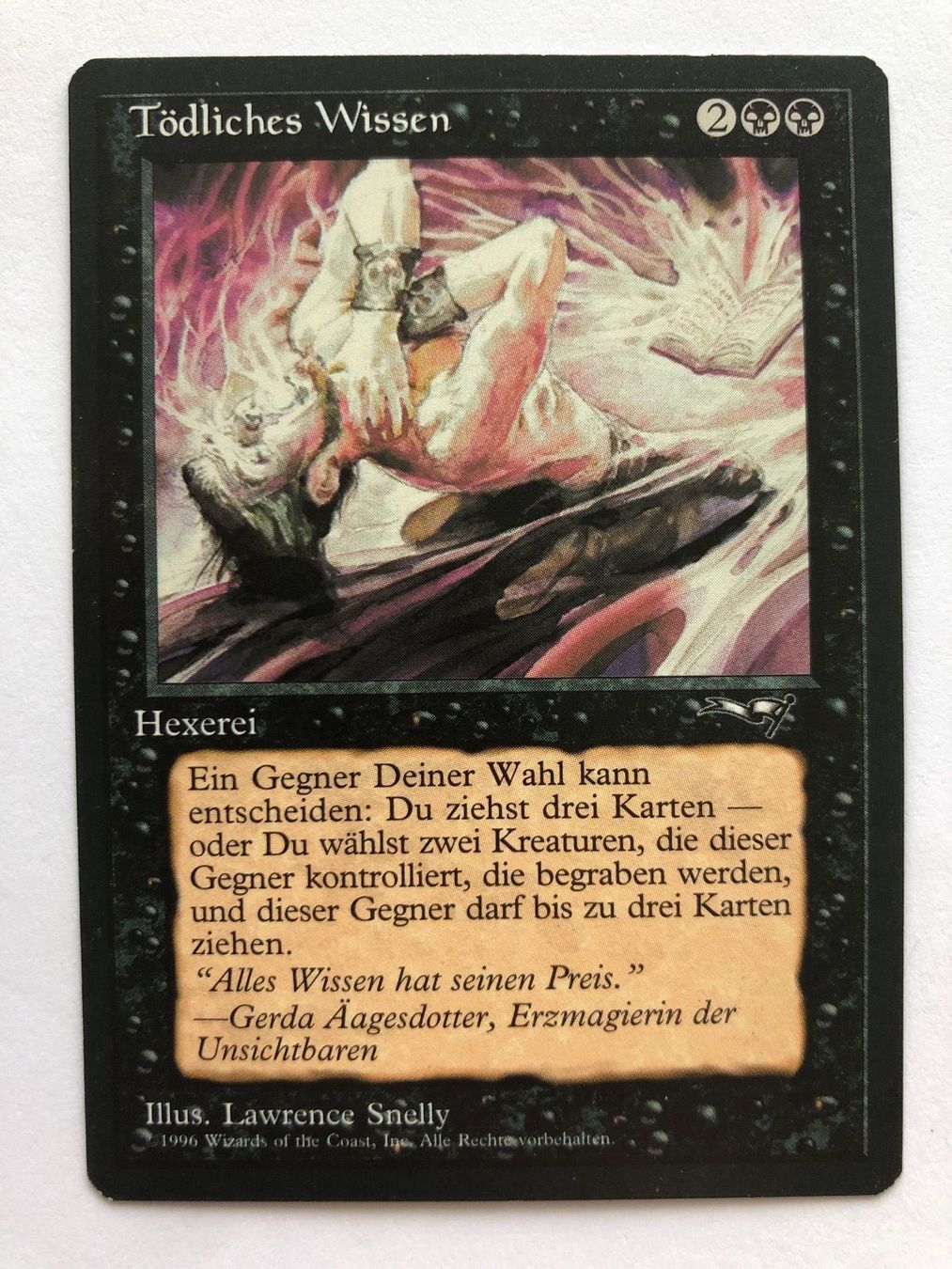 Cartoline: MTG - Tödliches Wissen – Usato da Zürich venduto da T_H_O_M_A_S