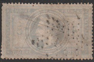 Tutti i francobolli: Timbre Empire Francais 1853 - 1860 – Usato da Crans-Montana venduto da kira56