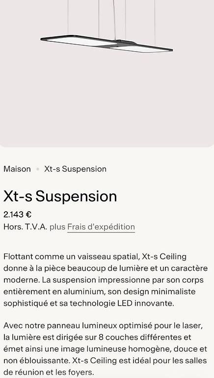 Lustres & lampes de plafonds: Plafonnier  – Neuf avec emballage d'origine à Courrendlin par isa_8t5z 1