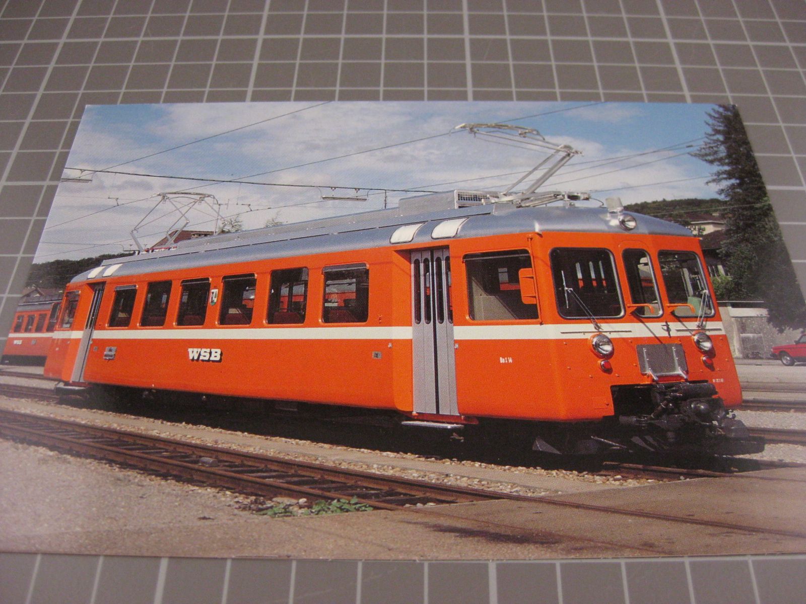 Ansichtskarten: AK Schöftland mit WSB Triebwagen – Neu (gemäss Beschreibung) aus Malters von
